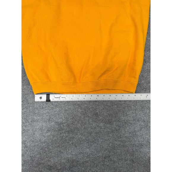 Vintage Long Beach California Sweatshirt Gold Gildan Heavy Cotton L Pullover - Picture 10 of 13